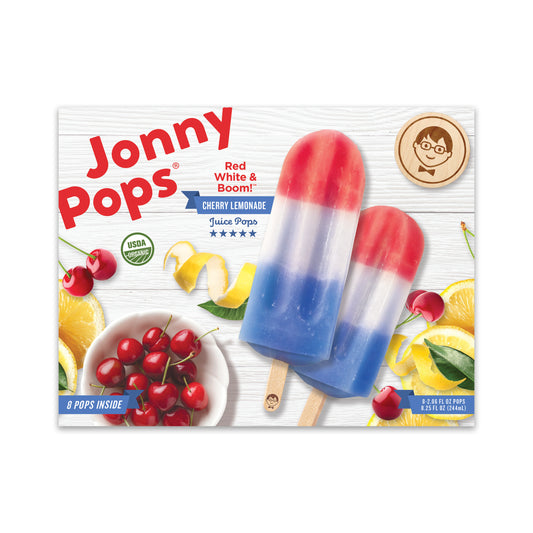 Jonnypops Red White & Boom 8 Each - 6 Per Case.