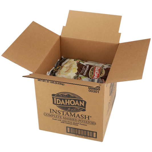 Idahoan® Flakes Instamash® Mashed Potatoes Mix Hs 28 Ounce Size - 12 Per Case.