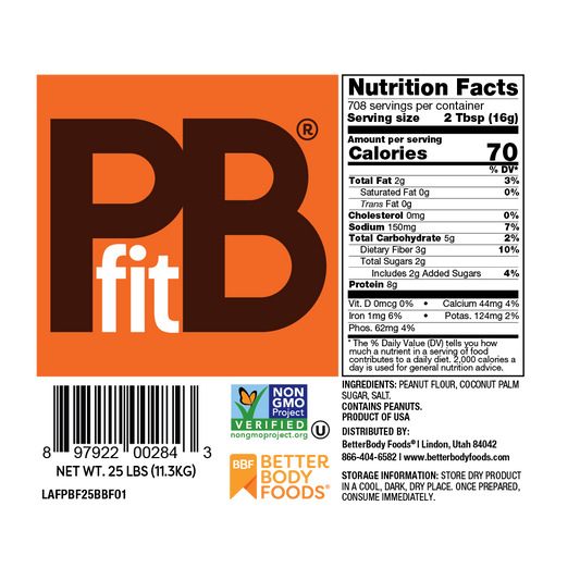 Pbfit Pbfit Box 25 Pound Each - 1 Per Case.