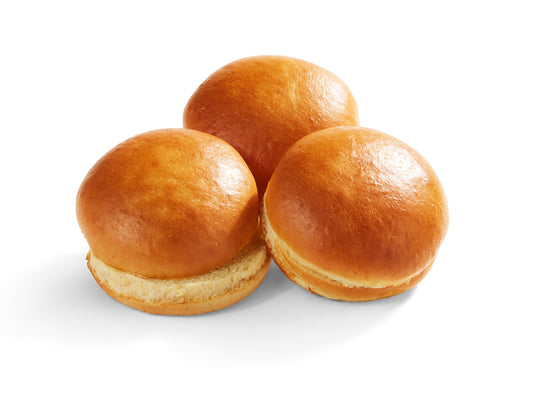 Klosterman Sweet Brioche Bun 12 Count Packs - 8 Per Case.