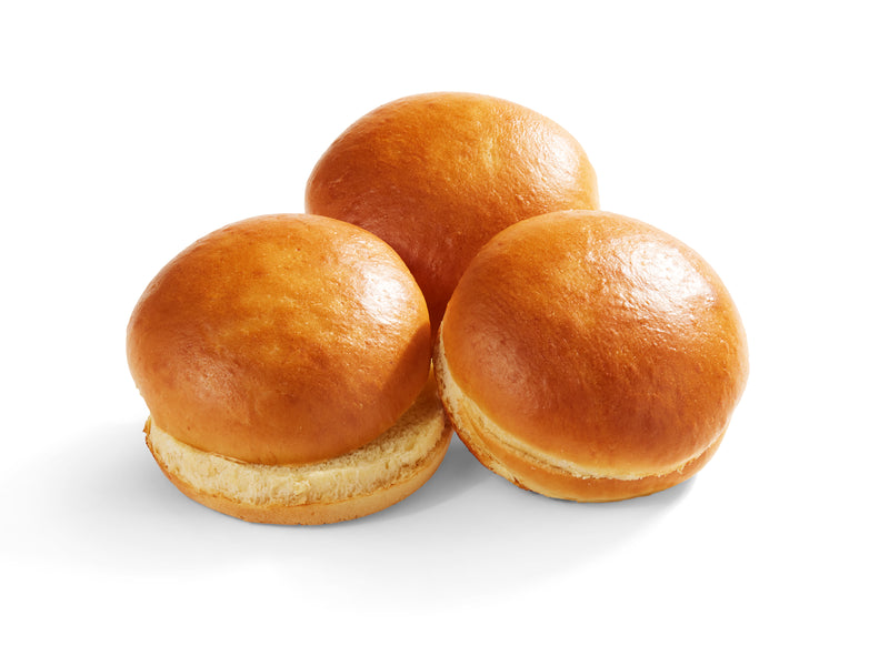 Klosterman Sweet Brioche Bun 12 Count Packs - 8 Per Case.