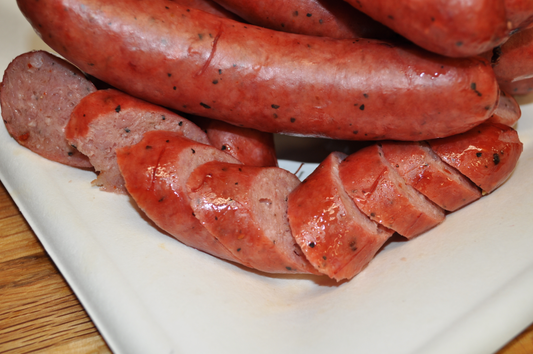 Old Smoked Sausage Links 10 Pound Each - 1 Per Case.