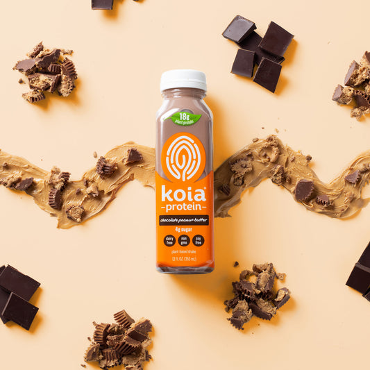 Koia Chocolate Peanut Butter Protein Drink 1 Each - 6 Per Case.