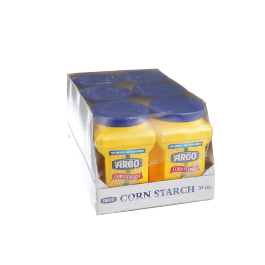 Argo Pure Corn Starch 35 Ounce Size - 6 Per Case.