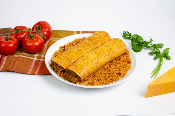 Taste Traditions Lean Ground Beef Enchilada 10.5 Pound Each - 1 Per Case.