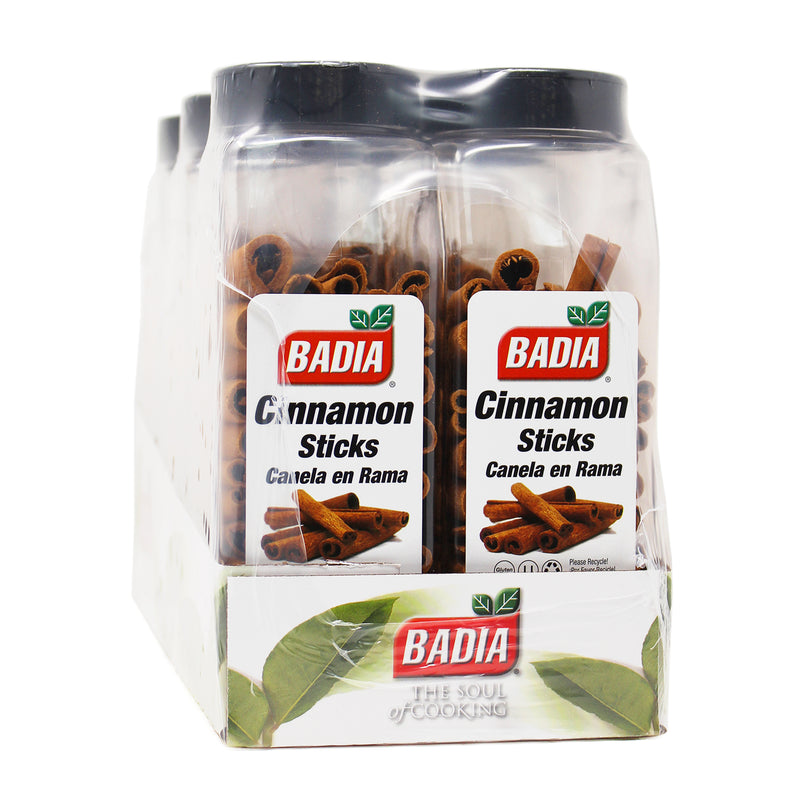 Badia Cinnamon Sticks 8 Ounce Size - 6 Per Case.