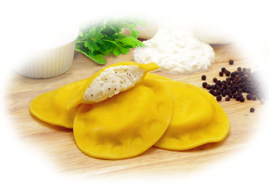 Seviroli Foods Stracciatella Burrata Ravioli 2.5 Pound Each - 2 Per Case.