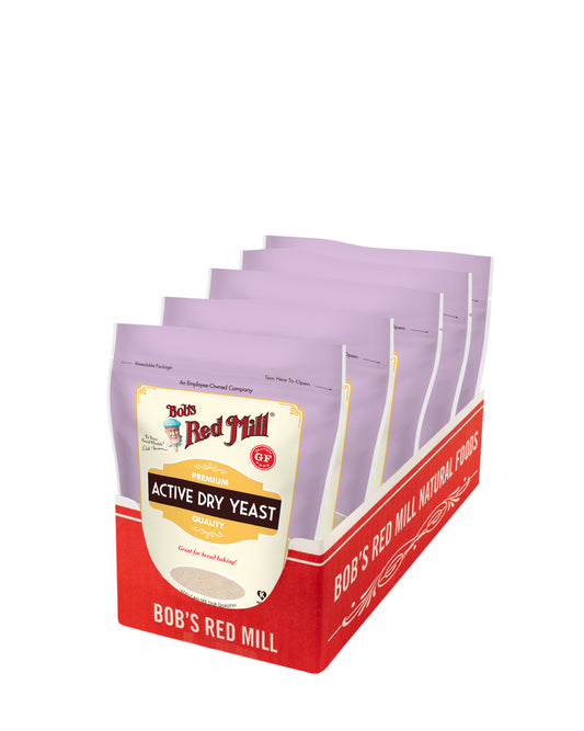 Bob's Red Mill Active Dry Yeast 8 Ounce Size - 5 Per Case.