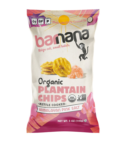 Barnana Hmpn Sea Salt Plantain Chips 5 Ounce Size - 6 Per Case.