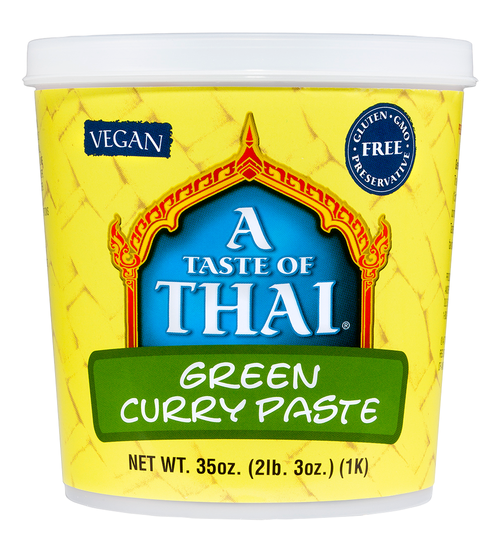 Green Curry Paste 35 Ounce Size - 3 Per Case.