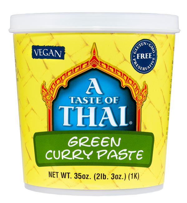 Green Curry Paste 35 Ounce Size - 3 Per Case.