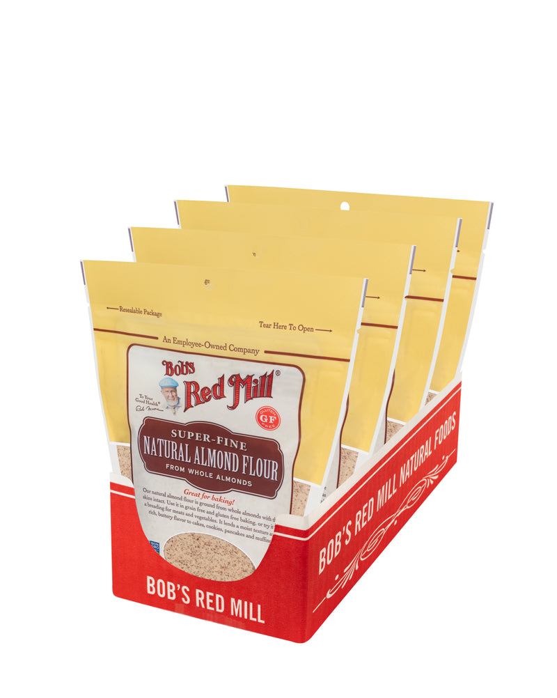 Bob's Red Mill Natural Almond Flour 16 Ounce Size - 4 Per Case.