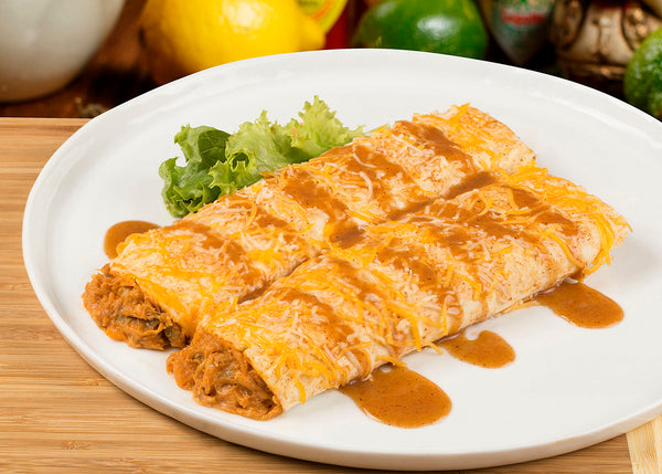 Taste Traditions White Meat Chicken Enchilada 10.5 Pound Each - 1 Per Case.