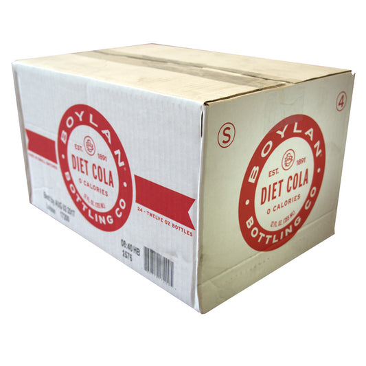 Boylan Bottling Diet Cola 12 Fluid Ounce - 24 Per Case.