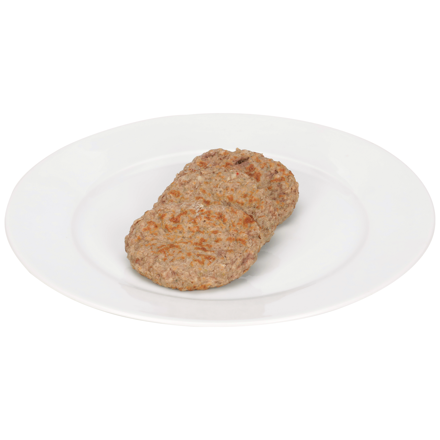 Sausage Patty Child Nutrition Cooked 3" 10.055 Pound Each - 1 Per Case.