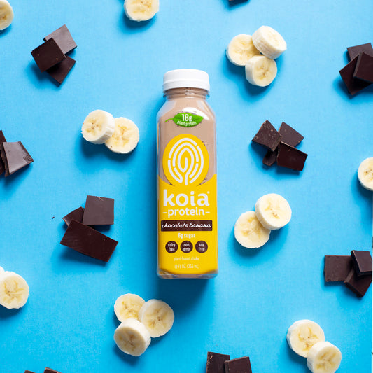 Koia Chocolate Banana Protein Drink 1 Each - 6 Per Case.