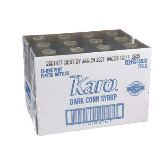 Karo Corn Syrup Dark 16 Fluid Ounce - 12 Per Case.