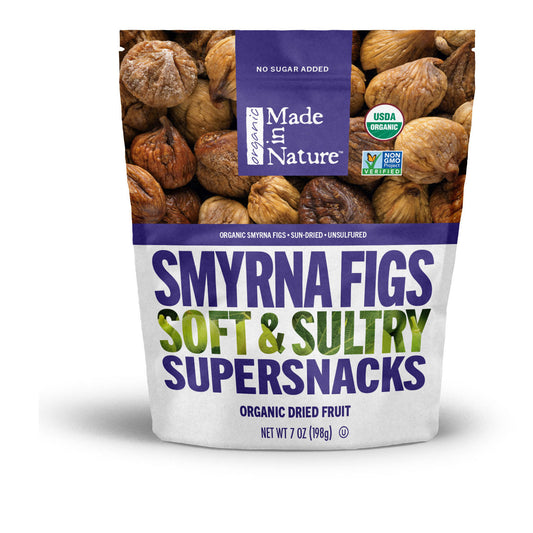 Made In Nature Dried Fruit Fig Bar 7 Ounce Size - 6 Per Case.