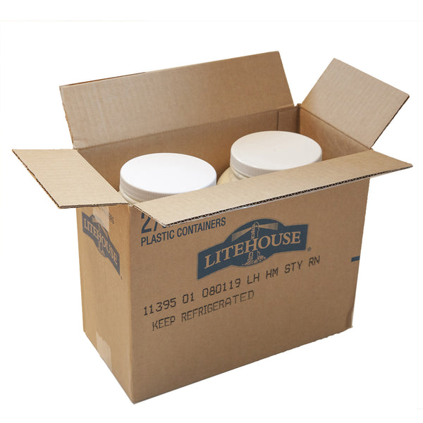 Litehouse Premium Homestyle Ranch Dressing 1 Gallon - 2 Per Case.