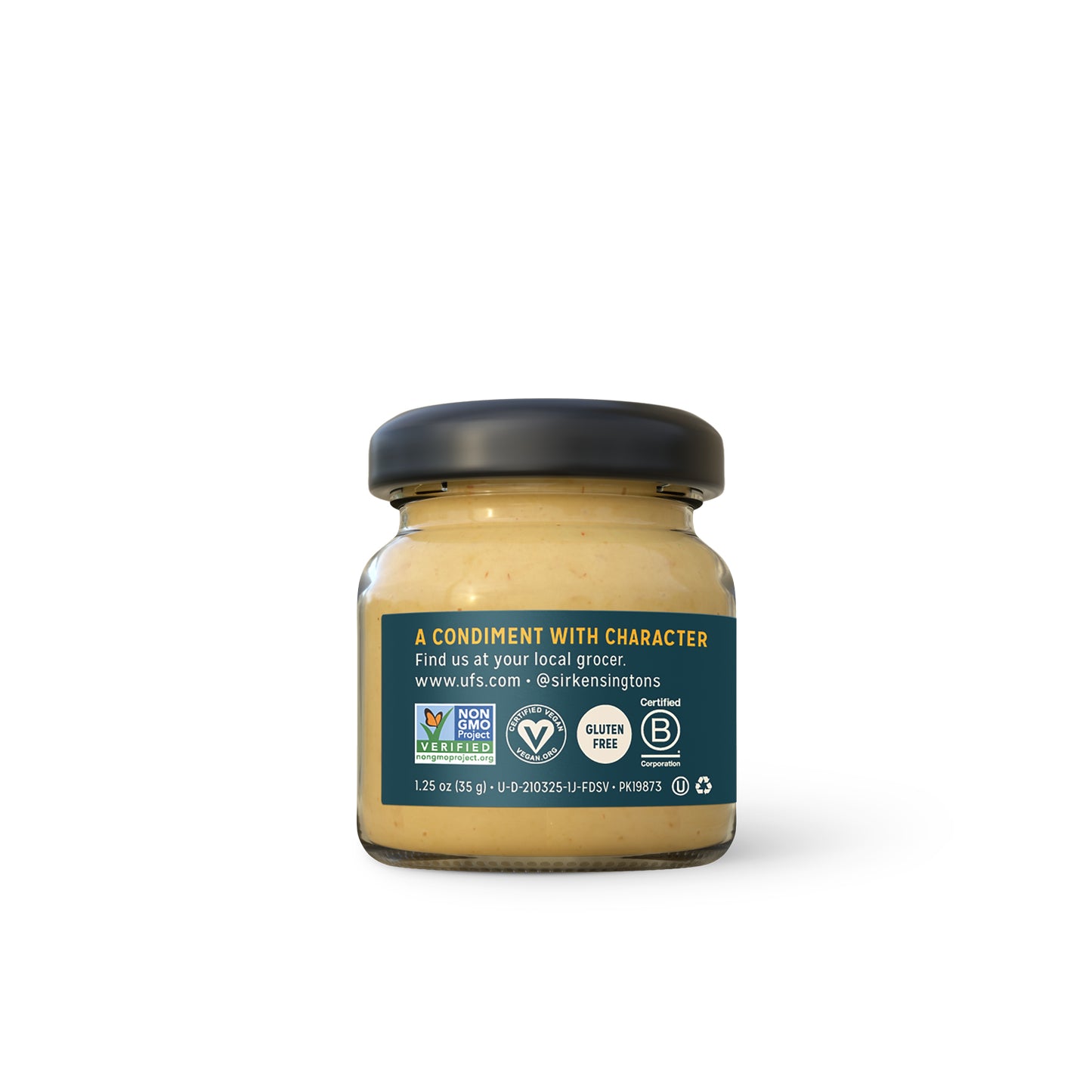 Sir Kensington's Dressingspread Mustard Dijon 1.25 Ounce Size - 48 Per Case.