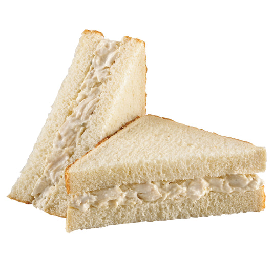 Market Sandwich Ranch Chicken Salad White Bread Sandwich Wedge 5 Ounce Size - 10 Per Case.