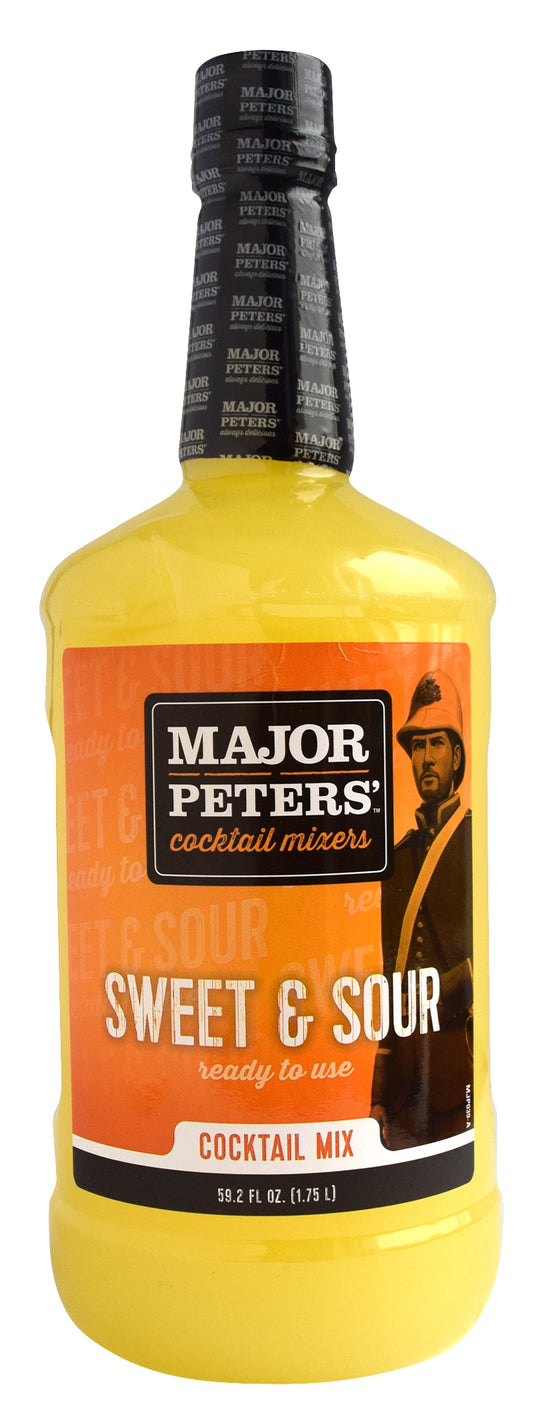 Major Peters Sweet And Sour 1.75 Liter - 6 Per Case.