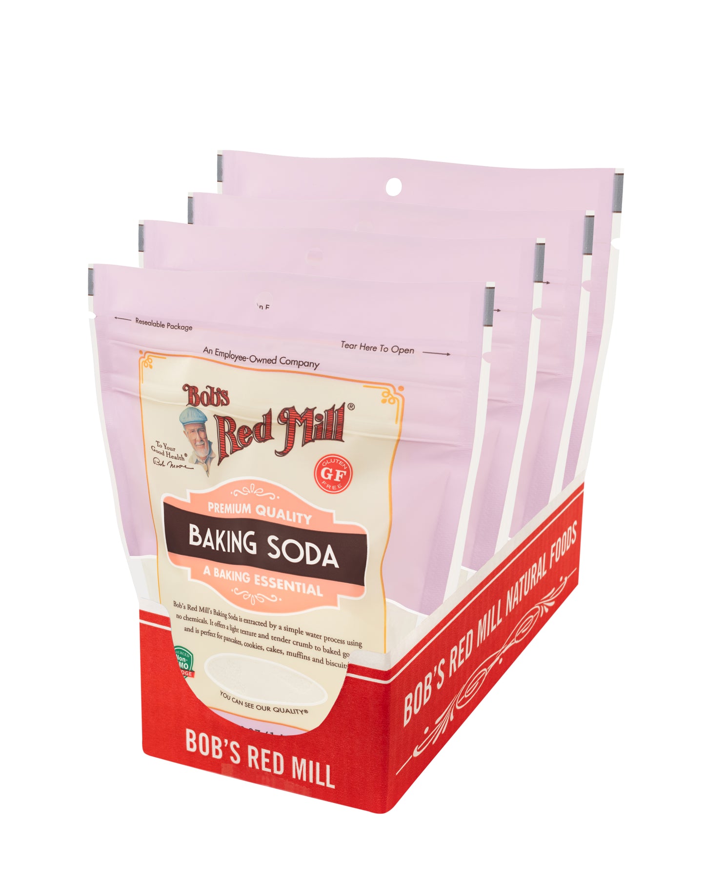 Bob's Red Mill Baking Soda 16 Ounce Size - 4 Per Case.