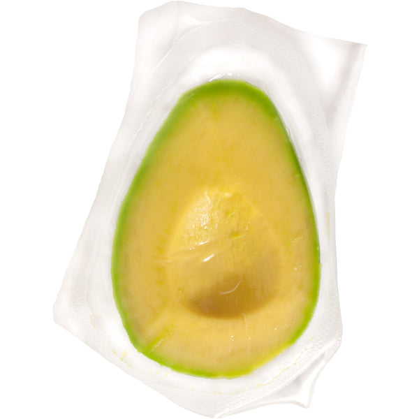 Wholly Avocado Halves Frozen 64 Count Packs - 1 Per Case.