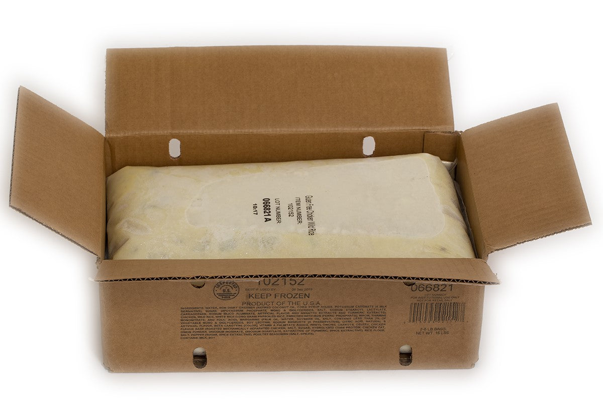 Taste Traditions Chicken W Wild Rice Glutenfree 8 Pound Each - 2 Per Case.