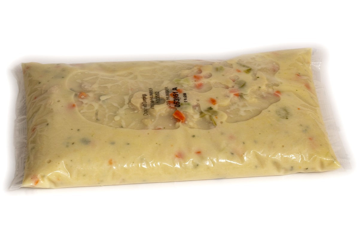 Taste Traditions Chicken With Dumplings Keepfrozen 8 Pound Each - 2 Per Case.