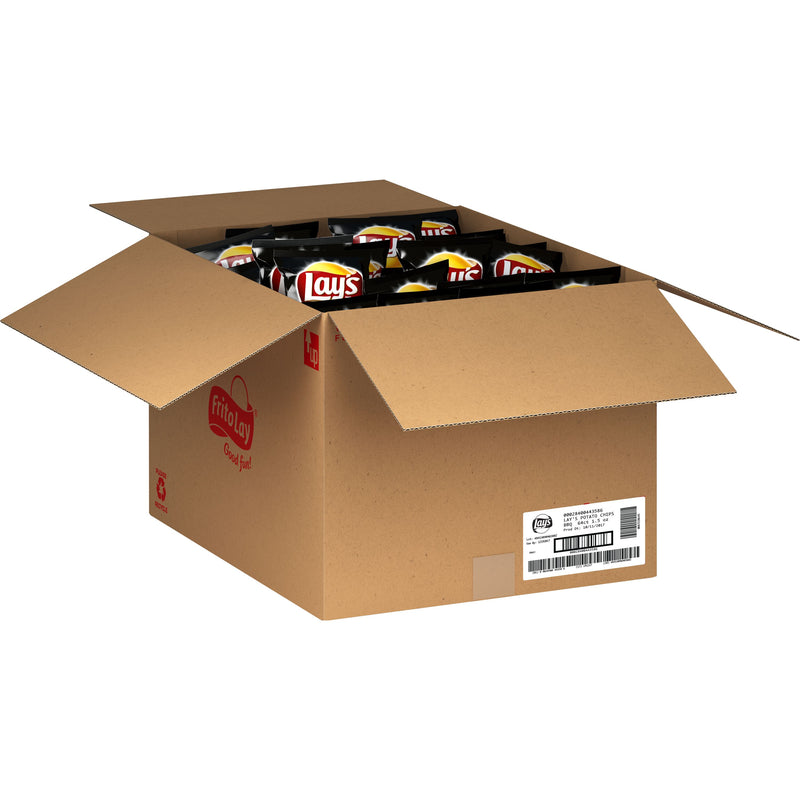 Lss Lays BBQ 1.5 Ounce Size - 64 Per Case.