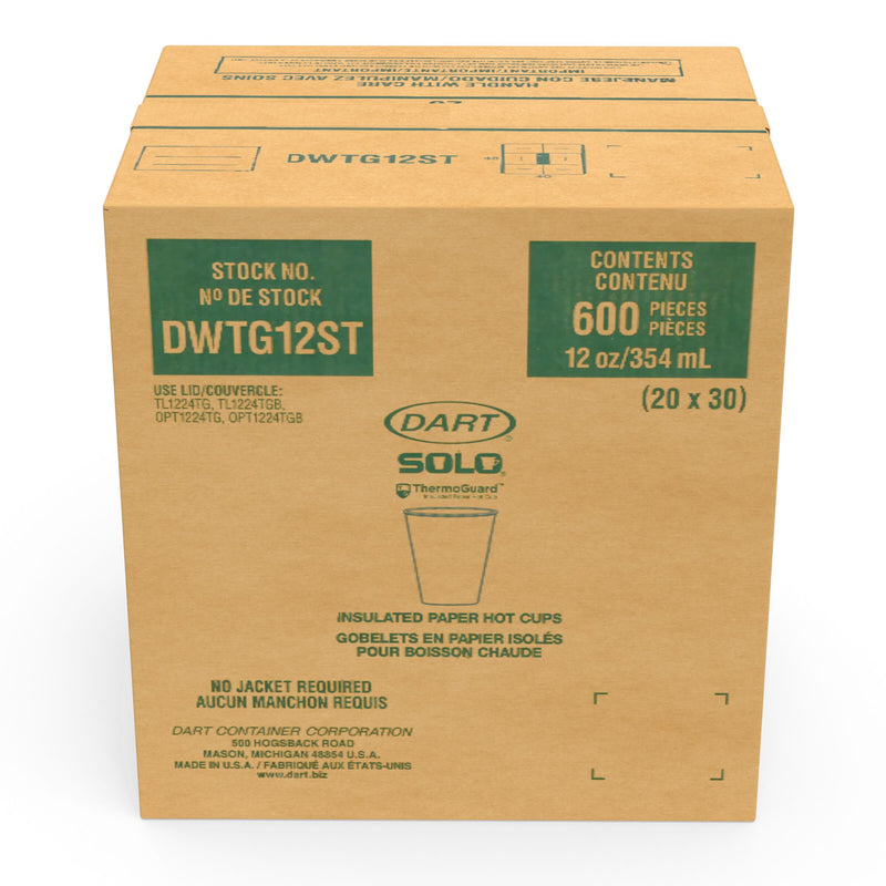 Folgers Paper Cup Count 12 Ounce Size - 1 Per Case.