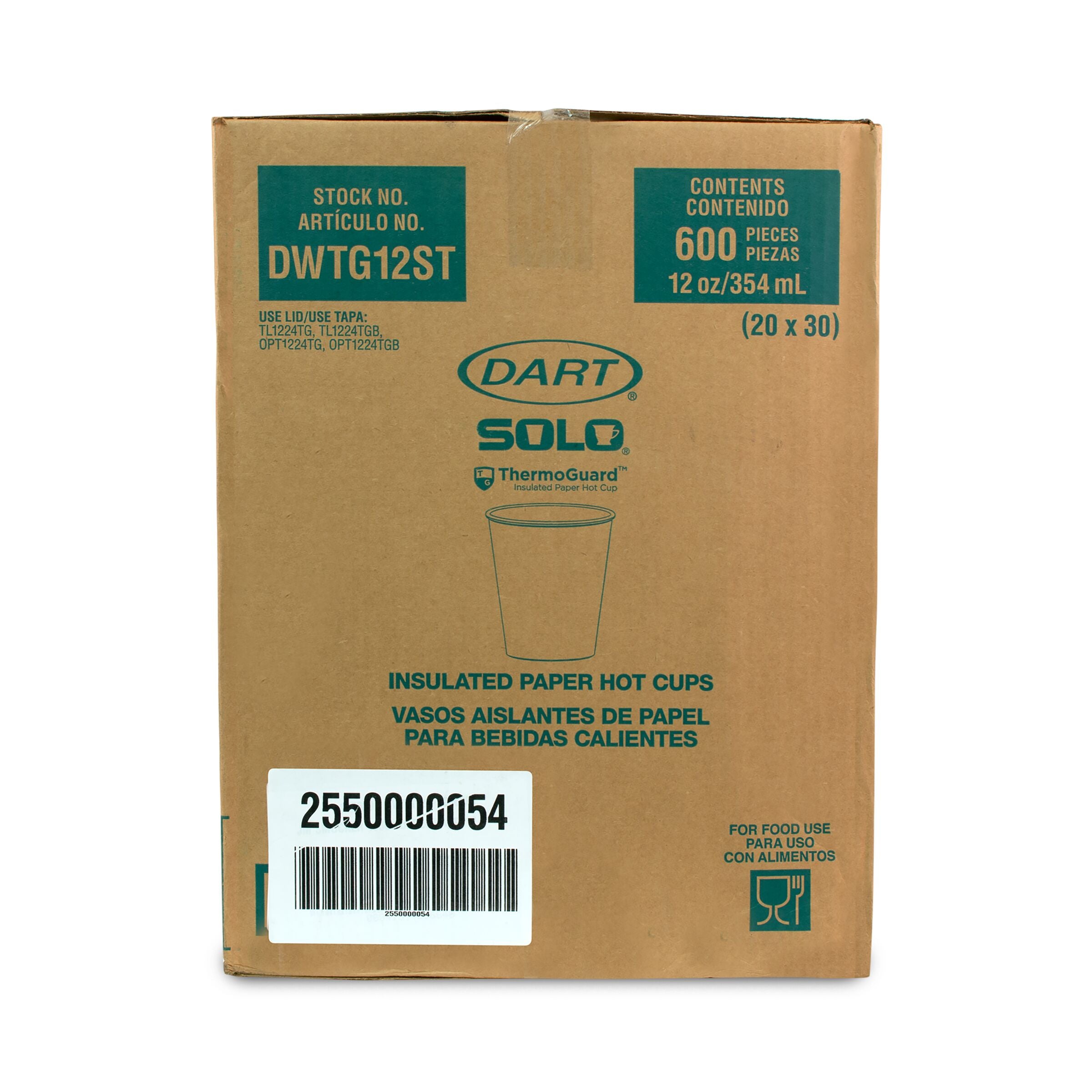 Folgers Paper Cup Count 12 Ounce Size - 1 Per Case.