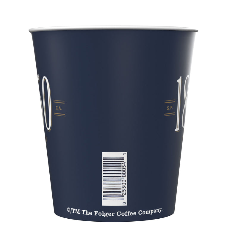 Folgers Paper Cup Count 12 Ounce Size - 1 Per Case.