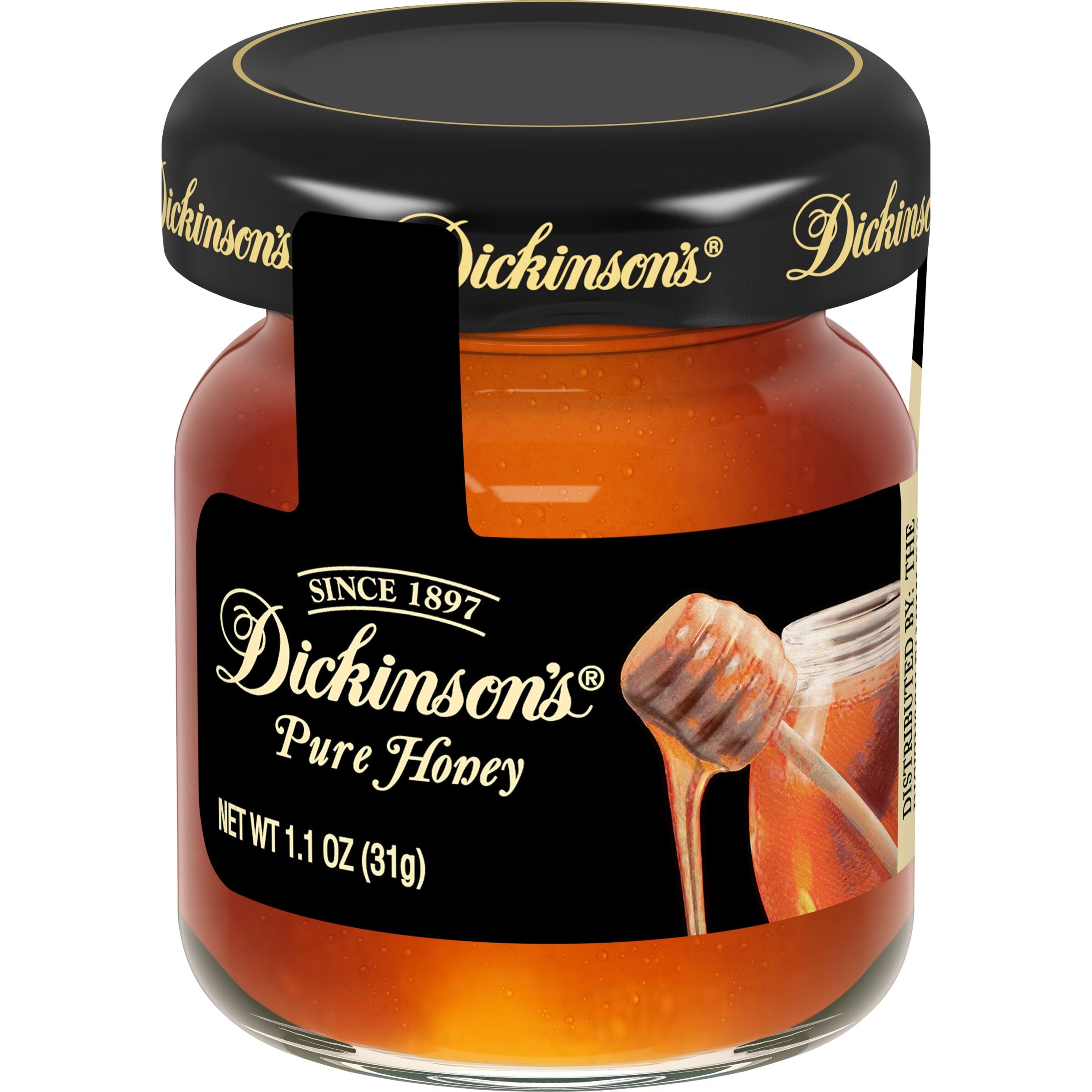 Dickinson Pure Honey 1.1 Ounce Size - 4.951 Pound Per Case.