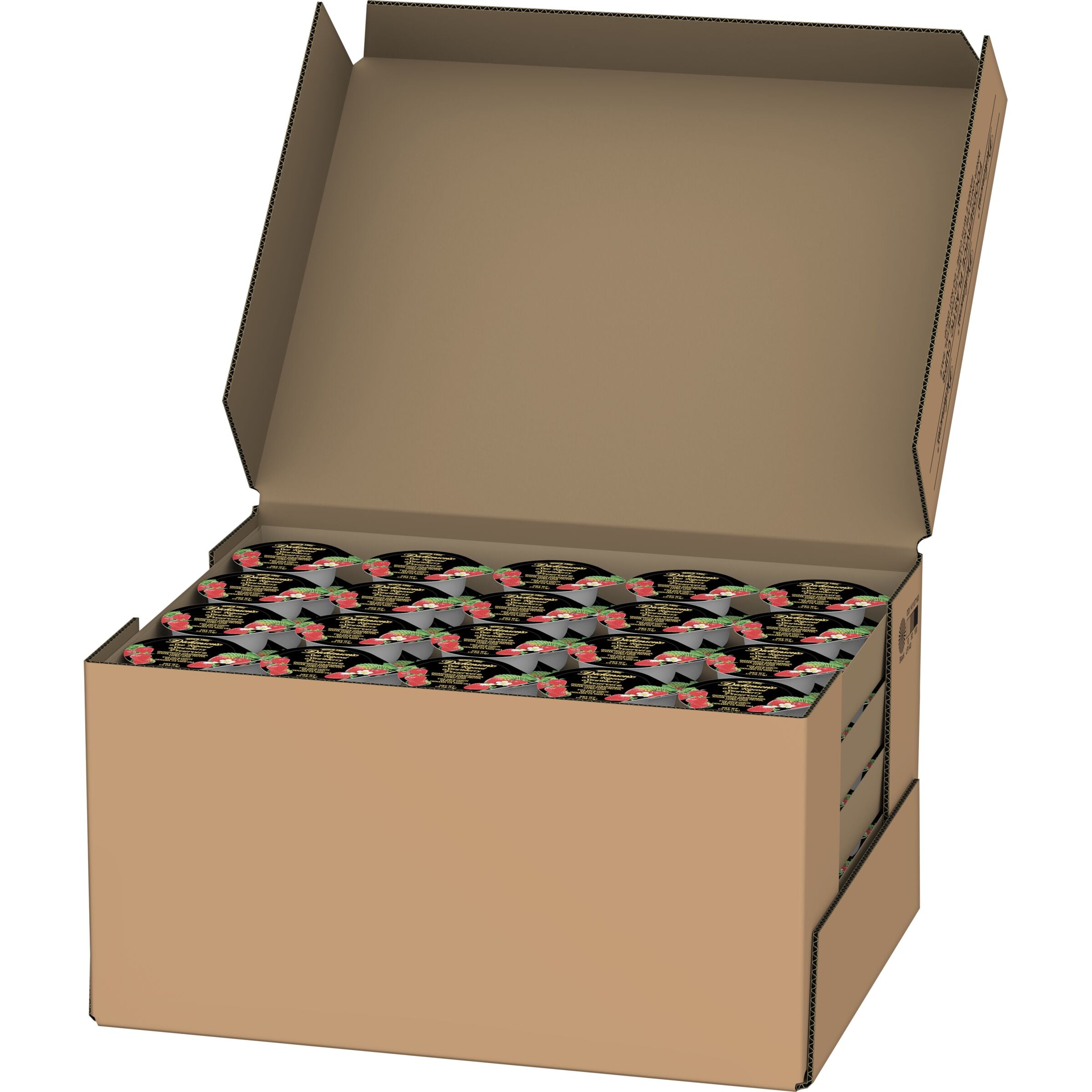 Dickinson Strawberry Preserves Plastic Portion Control 0.5 Ounce Size - 6.25 Pound Per Case.