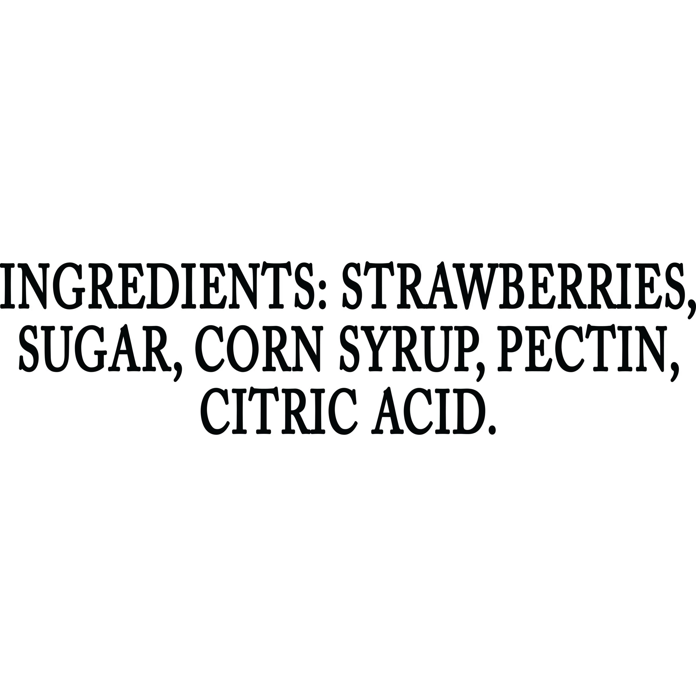 Dickinson Strawberry Preserves Plastic Portion Control 0.5 Ounce Size - 6.25 Pound Per Case.