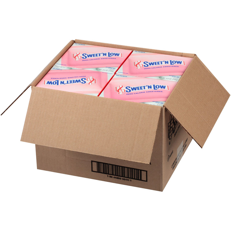 Sweet'n Low Pack 100 Count Packs - 2.63 Pound Per Case.