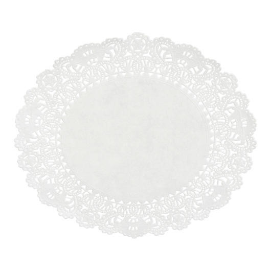 Lapaco 6" Normandy Lace Doilies 1,000 per pack - 10,000 Per Case.