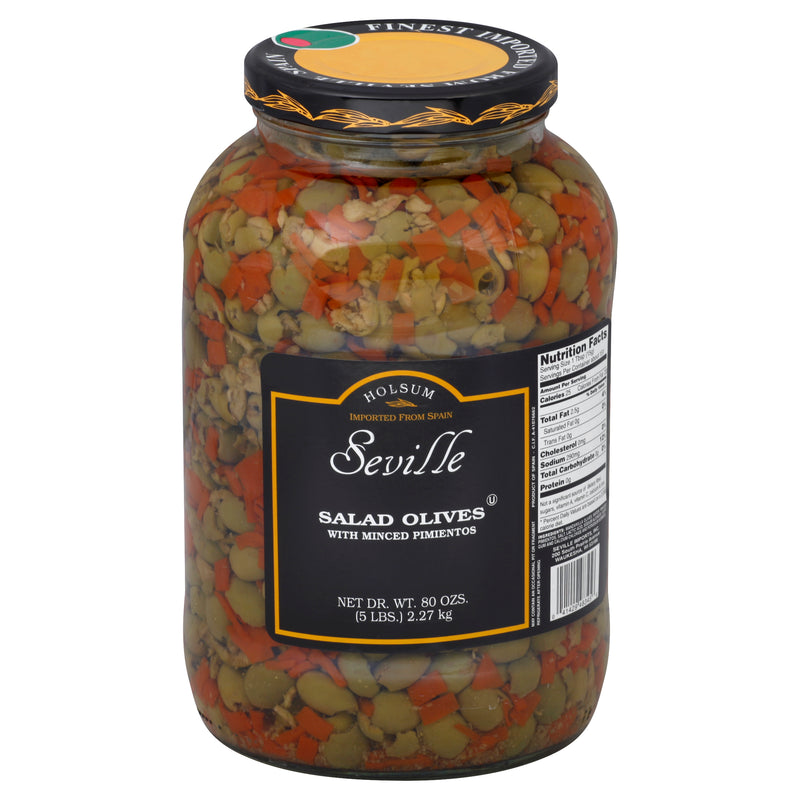 Savor Imports Salad Olive Olives Ga 1 Gallon - 4 Per Case.