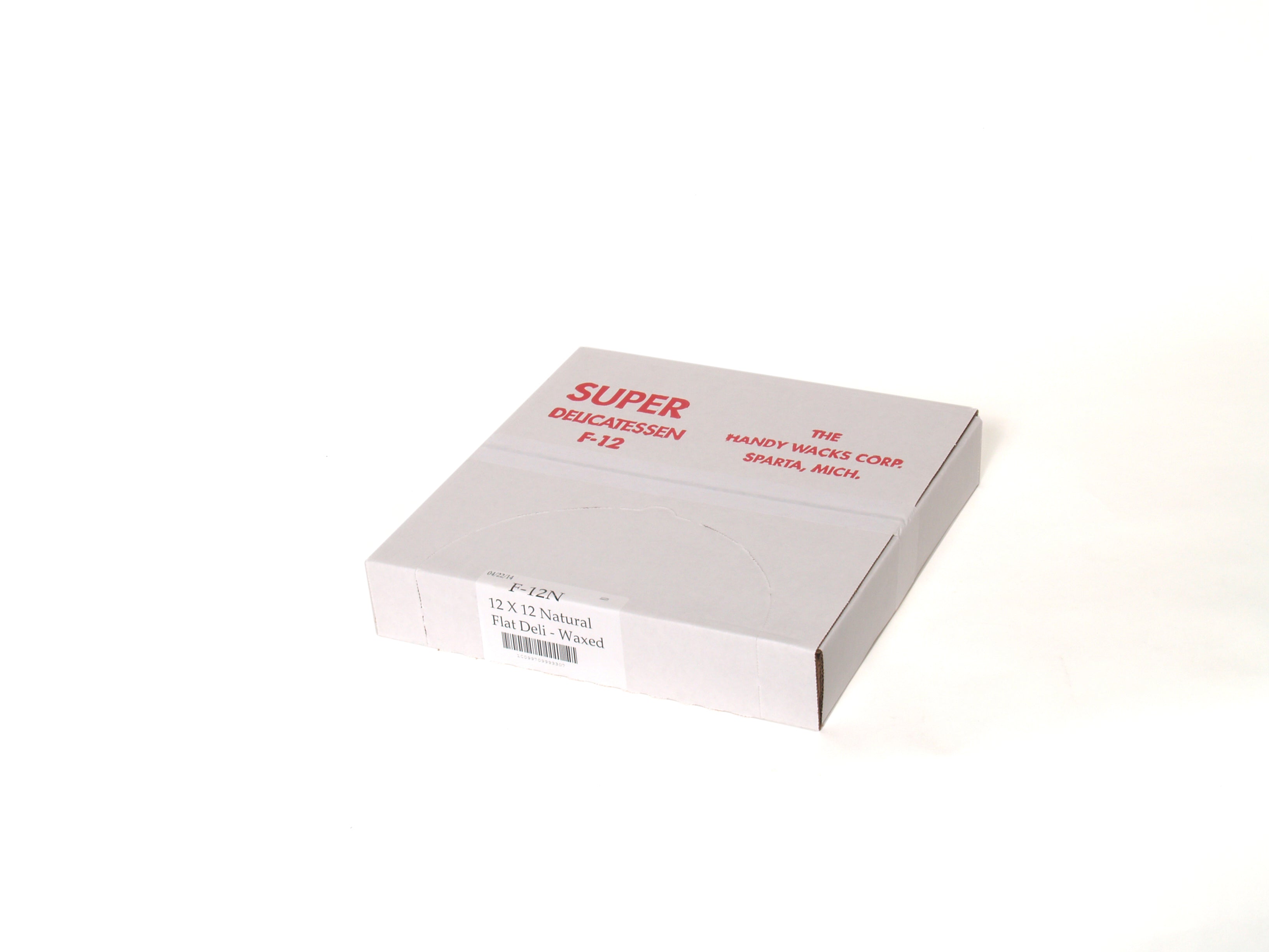 Handy Wacks Deli Paper Flat Brown 2"x2"x5" 1000 Count Packs - 6 Per Case.