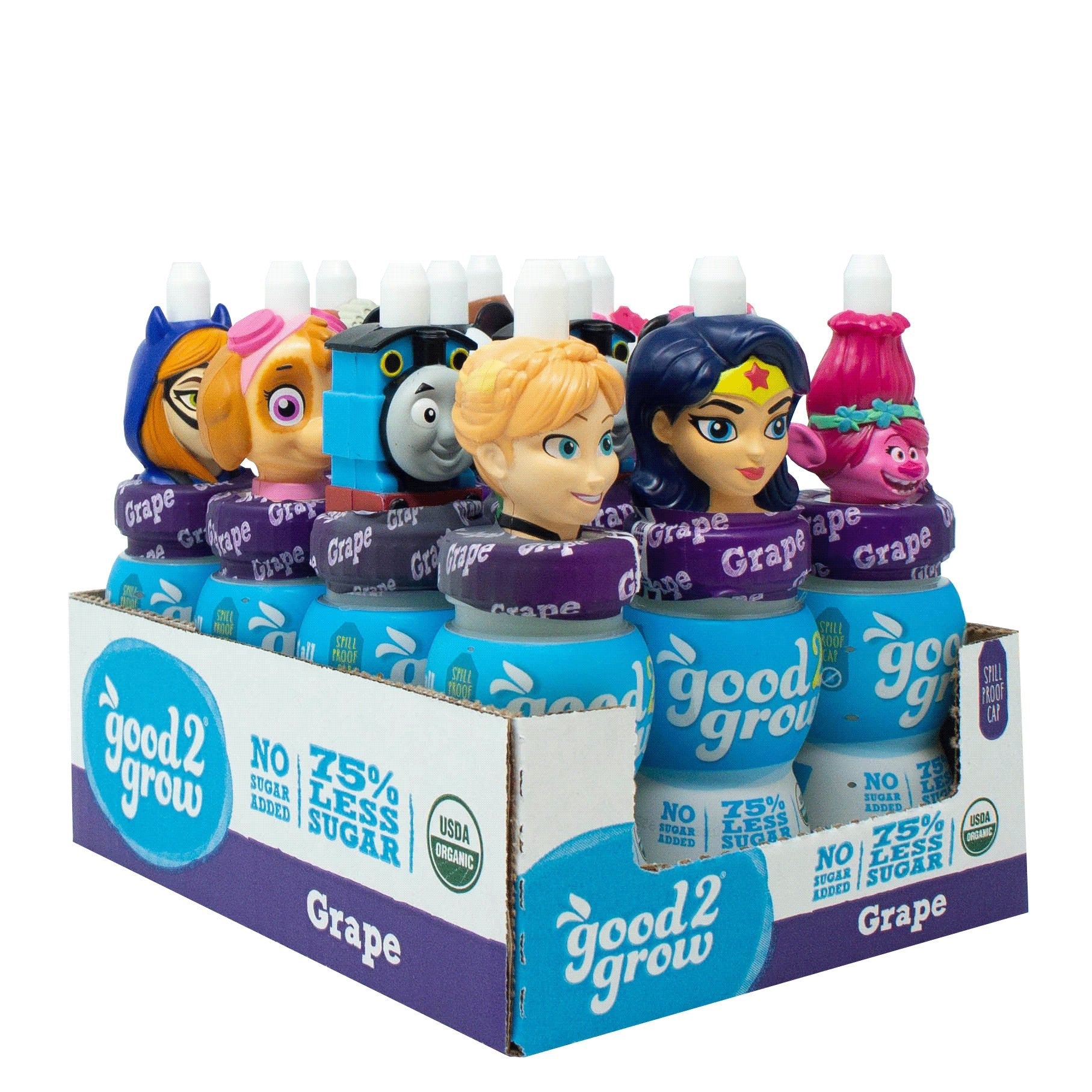 Goodgrow Single Serve Ols Grape 6 Fluid Ounce - 12 Per Case.