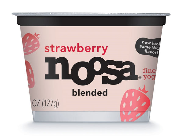 Noosa Yoghurt Strawberry4.5 Ounce Size - 6 Per Case.