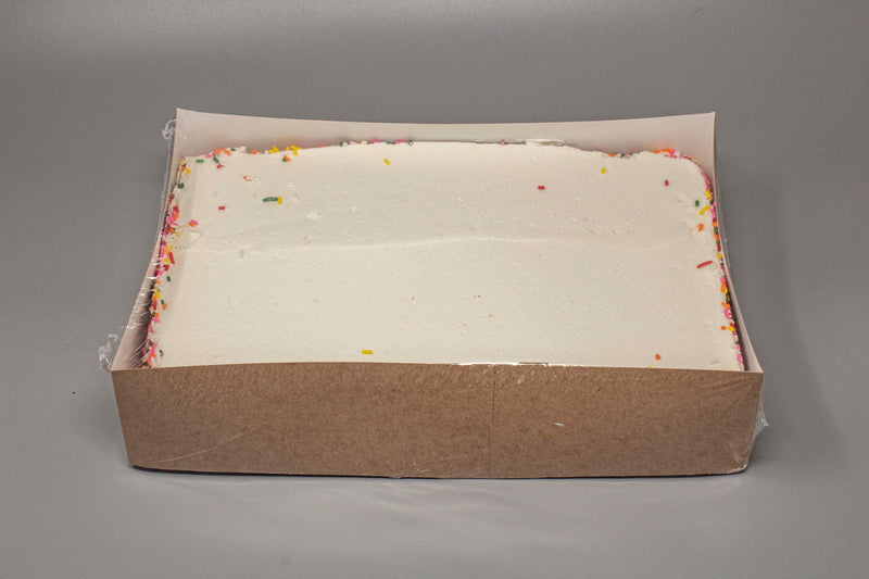 White Special Occasion Cake Sheet Pack 2.5 Pound Each - 1 Per Case.