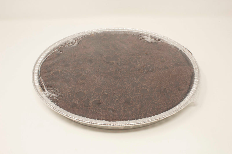 9" Chocolate Chip Brownie Pie Pack 1 Pound Each - 1 Per Case.