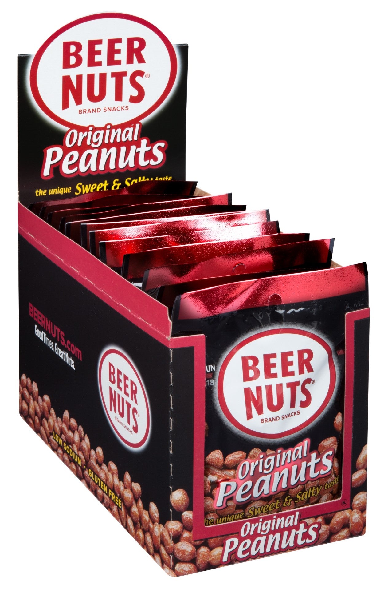 Beer Nuts Original Peanut 2 Ounce Size - 48 Per Case.