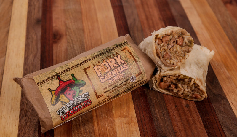 Pork Carnitas Burrito 1 Each - 12 Per Case.