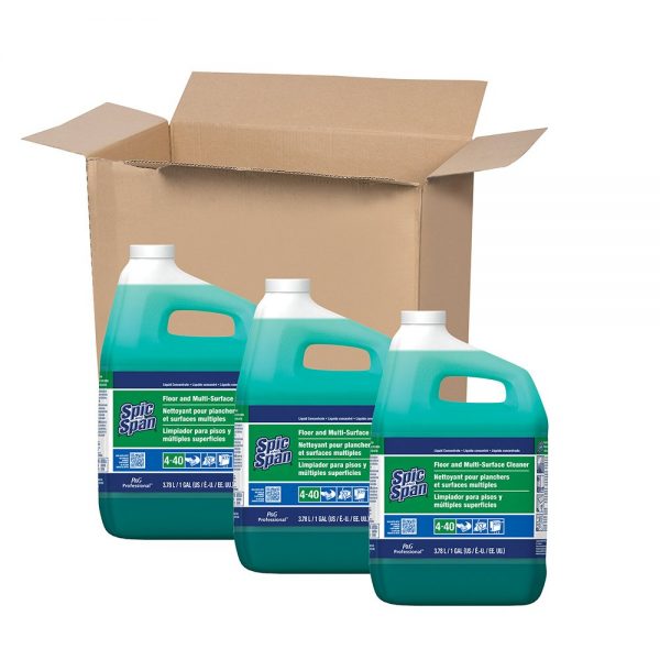 Spic & Span Floor And Multi-Surface Cleaner Liquid Concentrate 1 Gallon - 3 Per Case.