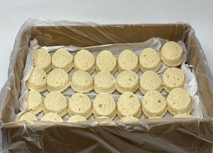 Aphrodite Divine Confections Sugar Cookie Dough Puck 1.4 Ounce Size - 112 Per Case.