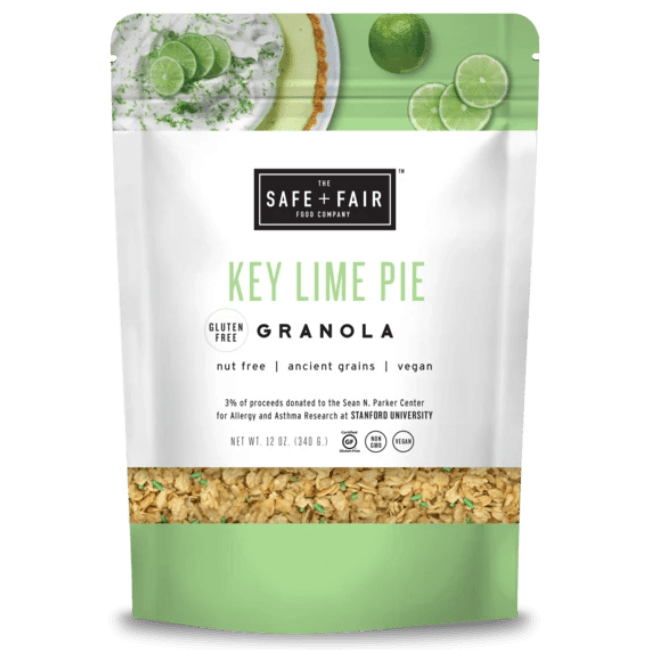 Safe Fair Granola Key Lime Pie12 Ounce Size - 6 Per Case.